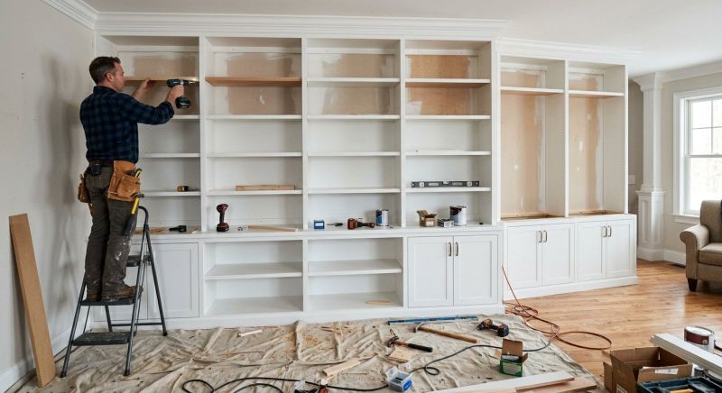 Custom Shelving Installation in Woodbridge, VA