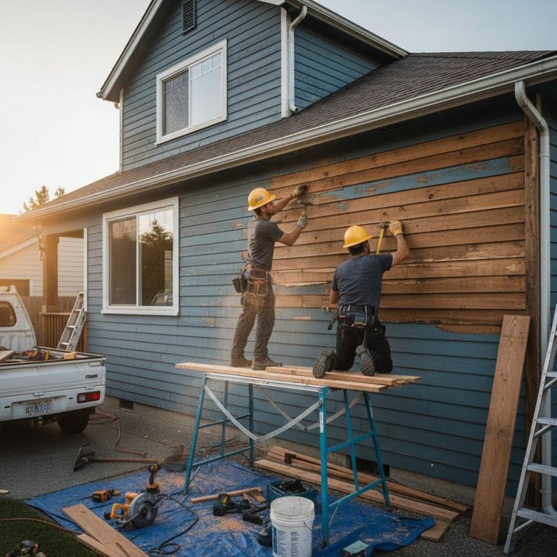Barn Siding Repair detail