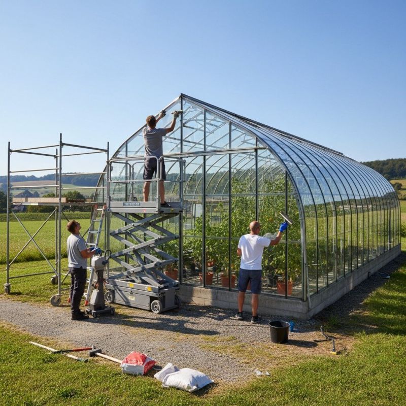 Greenhouse Construction detail