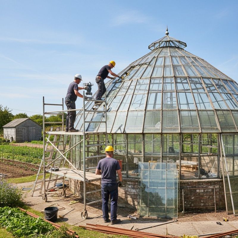 Greenhouse Construction detail