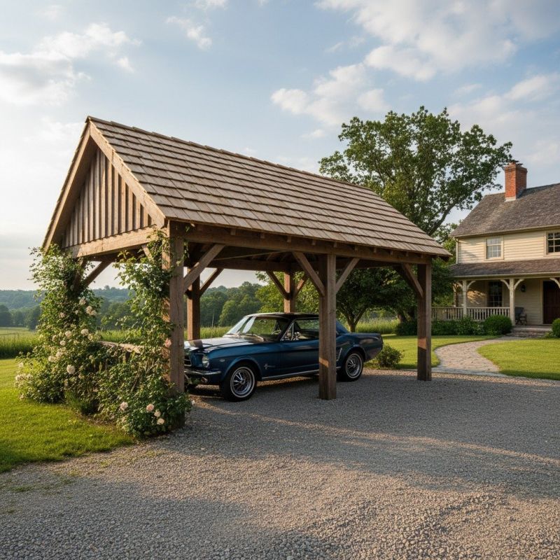 Wooden Carport Repair
